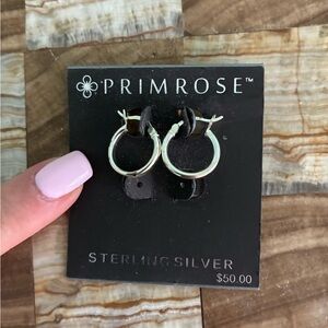 Sterling Silver Hoop Earrings